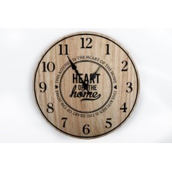 Heart of Home wooden Wall Clock to the Kitchen