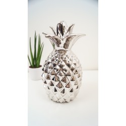Decorative Silver Pineapple Designer Ornamnent