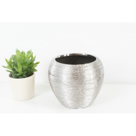 Decorative Silver Vase 13.5cm